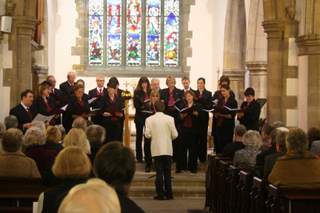 The Heritage Singers at St. Peter's Church, Thorner